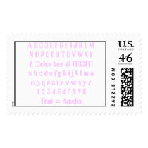 Font = Amelia Stamp