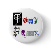 Font Freak Typography Saying buttons
