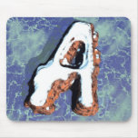 Font Island "A" Mousepad