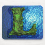 Font Island "L" Mousepad