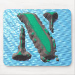Font Island "N" Mousepad