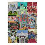 Fontainebleau Merry Christmas Collage Greeting Cards