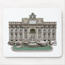 Fontana di Trevi: Trevi Fountain: 3D Model: Mouse Mat