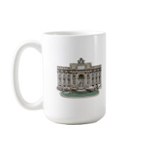 Fontana di Trevi: Trevi Fountain: 3D Model: Mugs