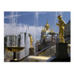 fontans of Petergof,  St. Petersburg, Russia Postcards
