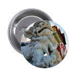 Foo Dog In Chinatown In Los Angeles Pinback Button