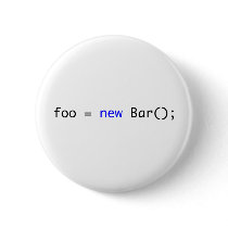 foo = new Bar(); buttons by Plankhead foo = new Bar(); buttons
