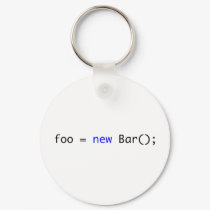 foo = new Bar(); keychains