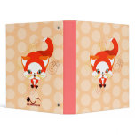 Foo the fox vinyl binders