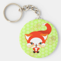 Foo the fox keychains