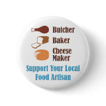 Food Artisan Buttons