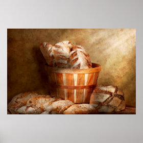 Food - Bread - Your daily bread Posters