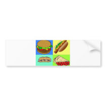 Food bumper stickers