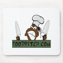 Food Bytch Mouse Pad mousepads by Food_Bytch Food Bytch Mouse Pad mousepads