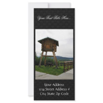 Food Cache at Tetlin's National Wildlife Refuge Vi Rack Cards