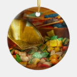 Food - Candy - One scoop of candy please Christmas Ornament