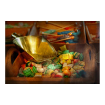 Food - Candy - One scoop of candy please posters