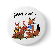 Food Chain Button by sandraandwoo Food Chain Button