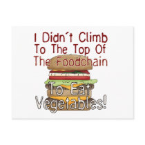 Food Chain postcards by SillyShirts Food Chain postcards