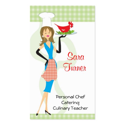 Food Chef Cooking Business Card