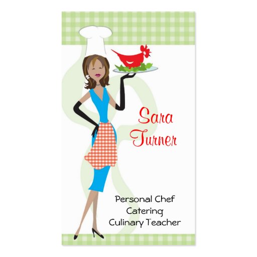 Food Chef Cooking Business Card