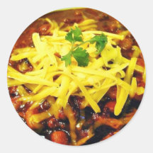 Food Chili Cheese Bowls Stickers