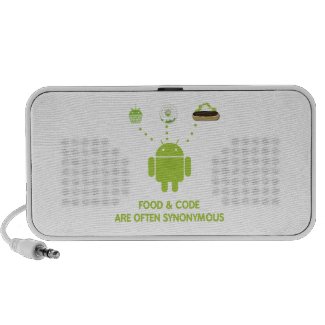 Food & Code Are Often Synonymous (Android) doodle