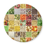 Food Collage Fridge Magnet