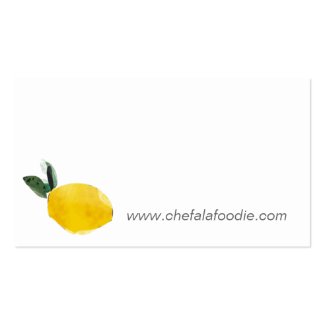 food cooking utensils chef catering business cards