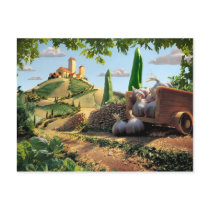 Food Country Scene postcards