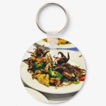 Food Dim Sum Squid keychains