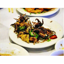 Food Dim Sum Squid photo sculptures