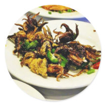 Food Dim Sum Squid stickers