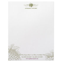 Food & Drink feat. Grapes Letterhead