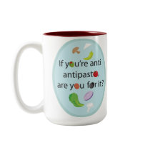 Food For Thought_Anti Antipasto tasty font mugs