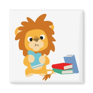 Food for Thought Cartoon magnet magnet
