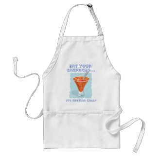 Food For Thought_Eat Your Gazpacho... apron