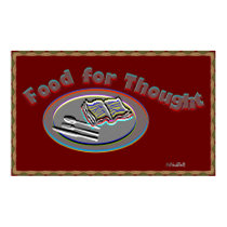 Food For Thought poster-2 posters by mindprint9 Food For Thought poster-2 posters