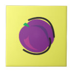 Food For Thought_Totally Fruity_Plum tile