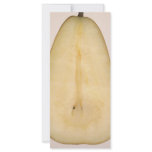 Food - Fruit - A slice of bosc pear Rack Cards
