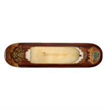 Food - Fruit - A slice of bosc pear Skateboards