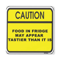 Food Illusion Refrigerator Magnet
