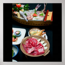 Food in Japan, Japanese Food Print