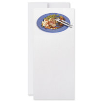 Food leftovers customized rack card