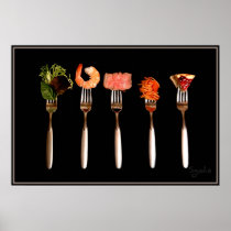 Food Lovers Poster posters
