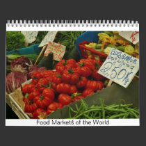 Food Markets of the World calendars