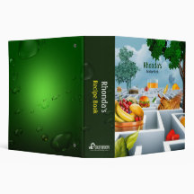 Food Maze 2 Inch Recipe Binder