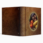 Food - Peppers, Tomatoes, Squash and Turnips 3 Ring Binders