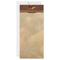 Food - Peppers, Tomatoes, Squash and Turnips Personalized Rack Card