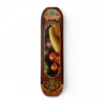 Food - Peppers, Tomatoes, Squash and Turnips Skate Decks